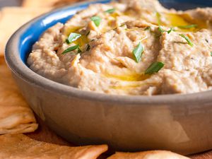 Bowl of hummus
