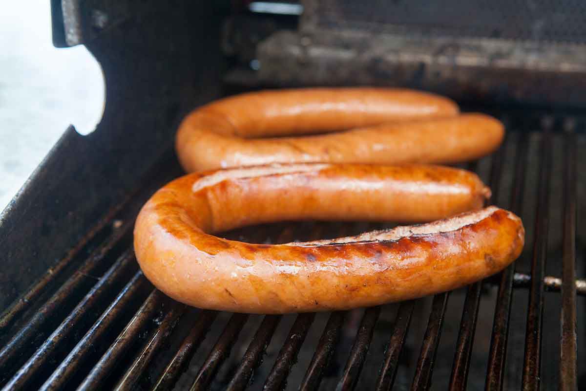 How to cook polish sausage on the grill