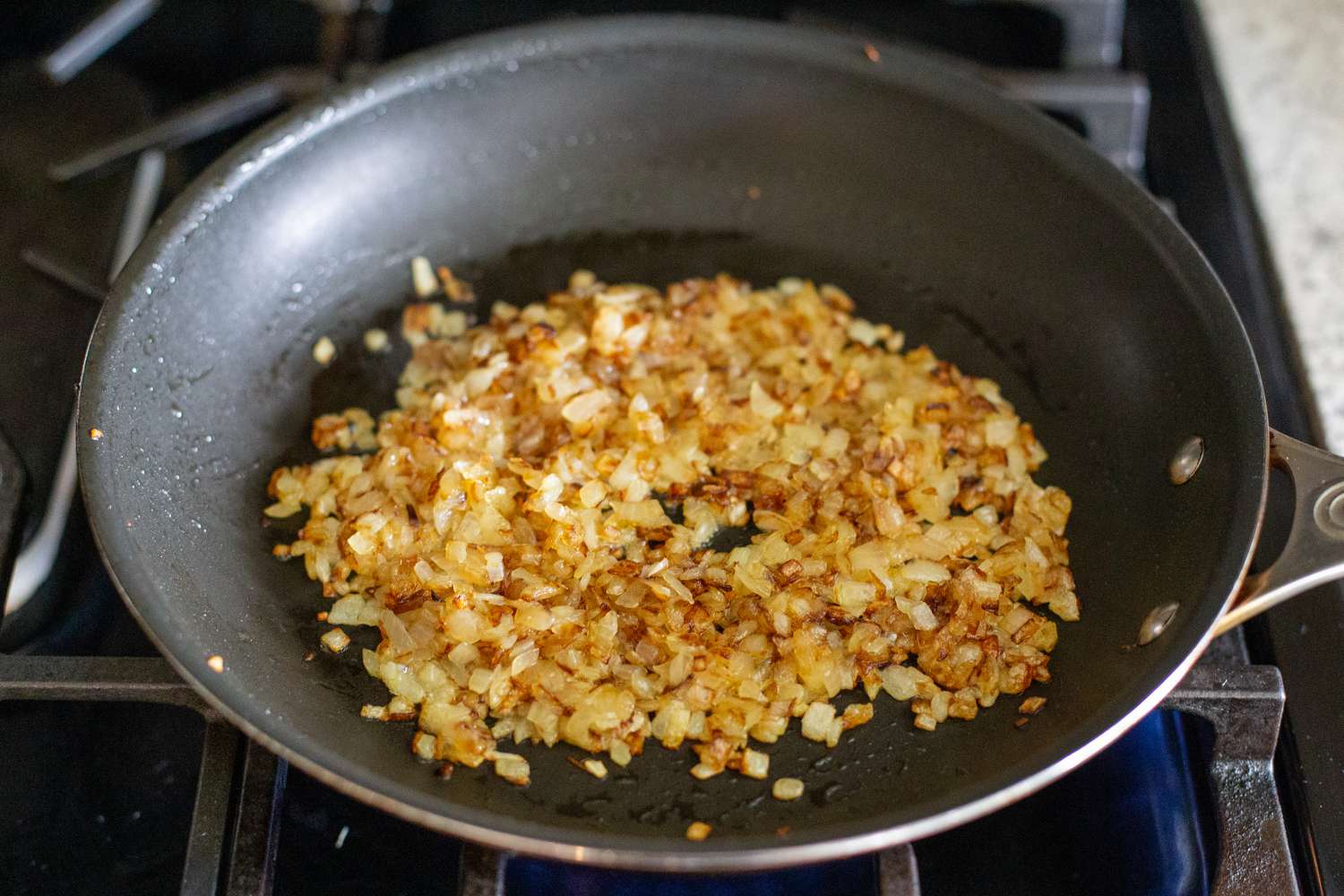 Caramelized onions for kreplach filling