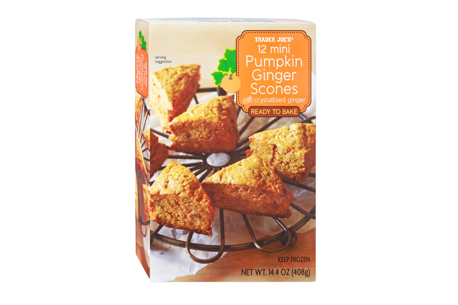 Box of Pumpkin Ginger Scones
