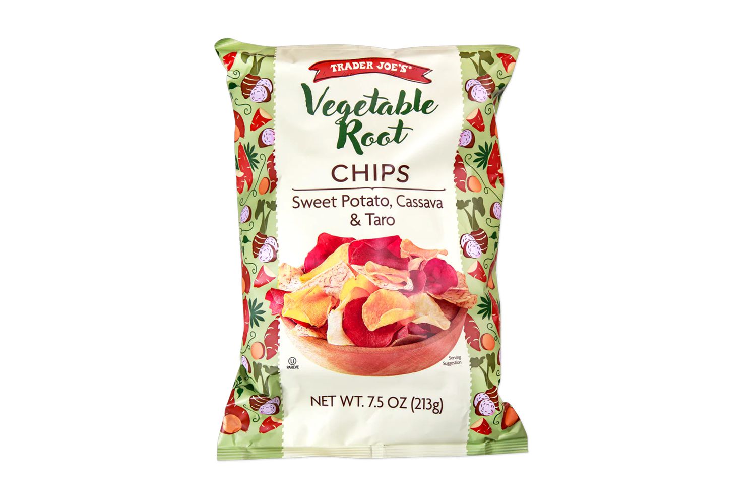 Trader Joe's Vegetable Root Chips, Sweet Potato, Cassava & Taro