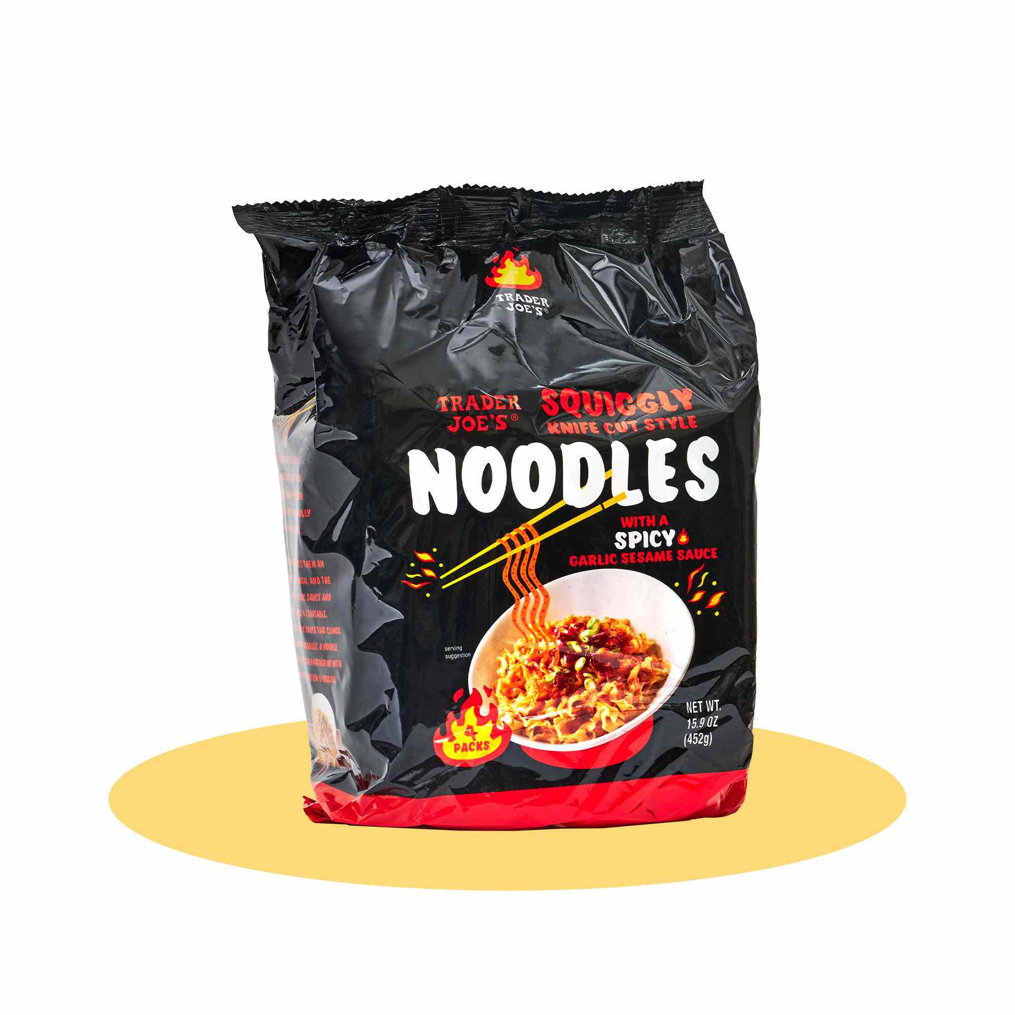 Trader Joe's Squiggly Knife Cut Style Noodles