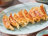 dumplings on a plate