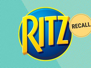Ritz logo with a recall notice in a yellow circle overlay