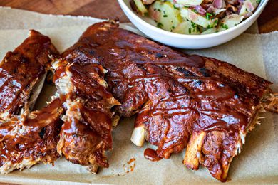 Quick Instant Pot BBQ Ribs Recipe