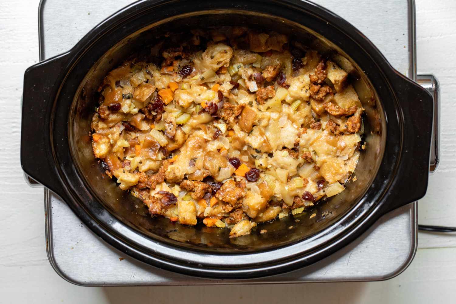 Slow Cooker Stuffing
