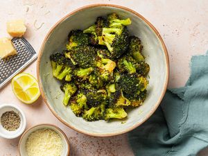 Roasted Broccoli with Parmesan