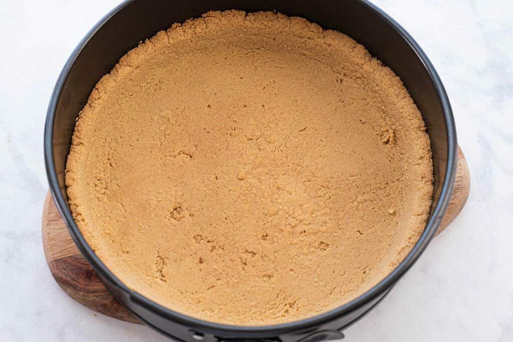 Masterchef Banoffee Cheesecake - baked cheesecake with no toppings