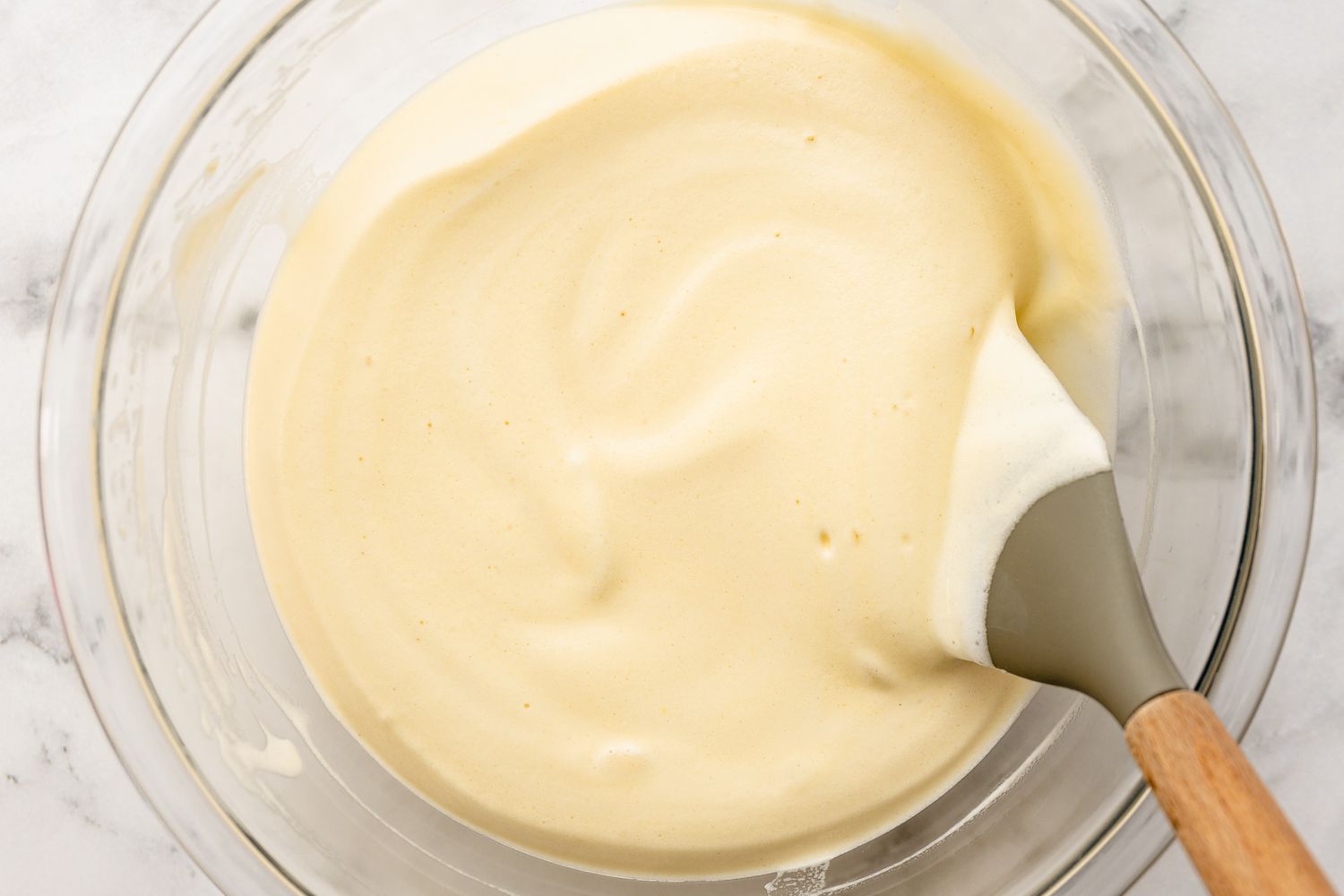 Bowl of Japanese Souffle Pancakes Batter 