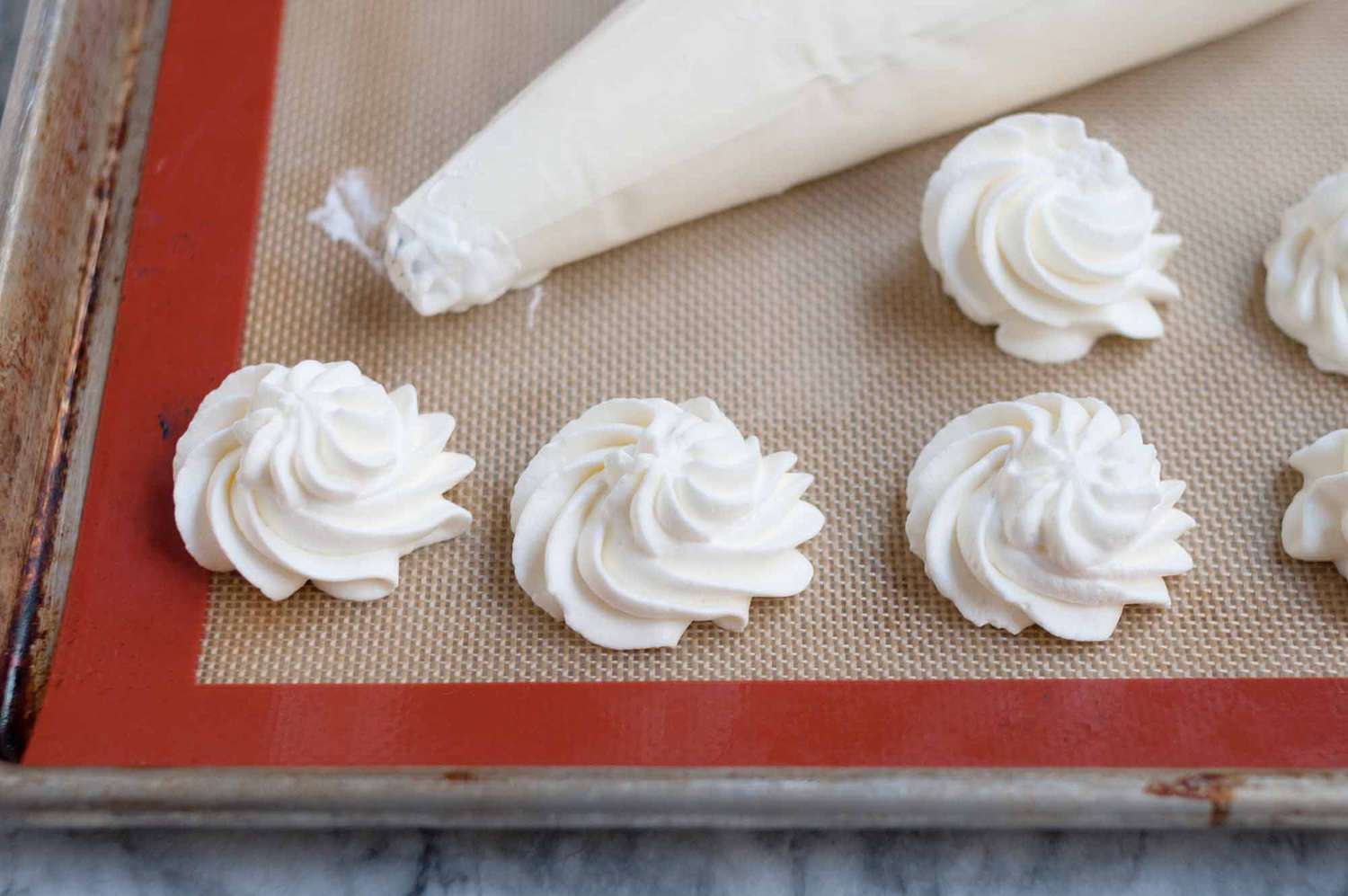 Freeze Leftover Whipped Cream