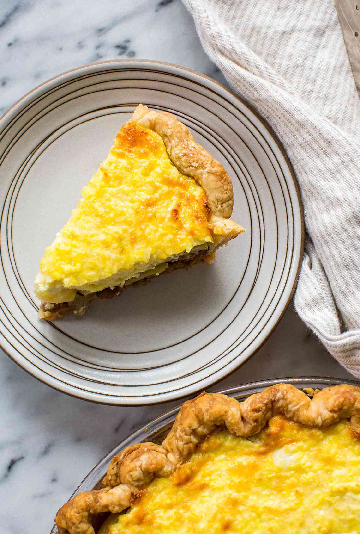 Apple Sausage Pie