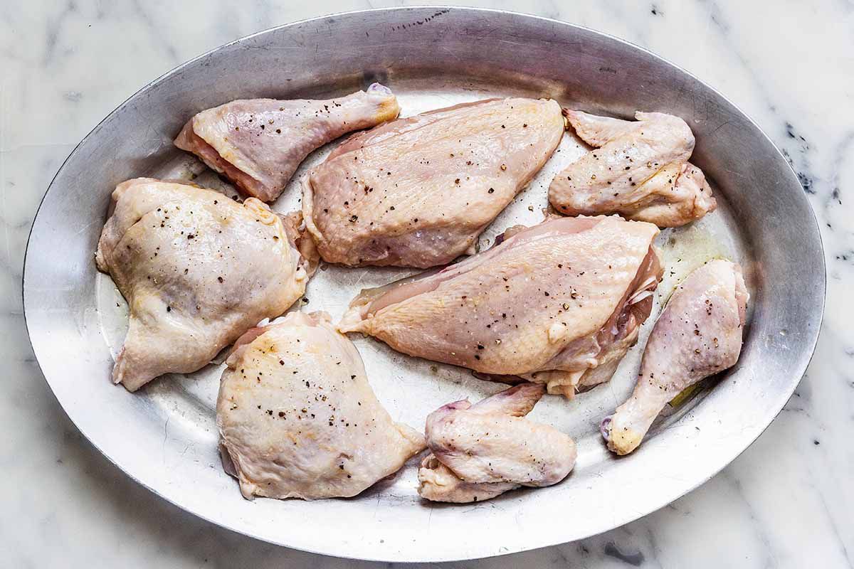 Baked Chicken Recipe sear the chicken