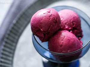 Blueberry Frozen Yogurt