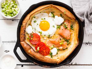 Puffy Dutch Baby Pancake Recipe with Whole Wheat Flour