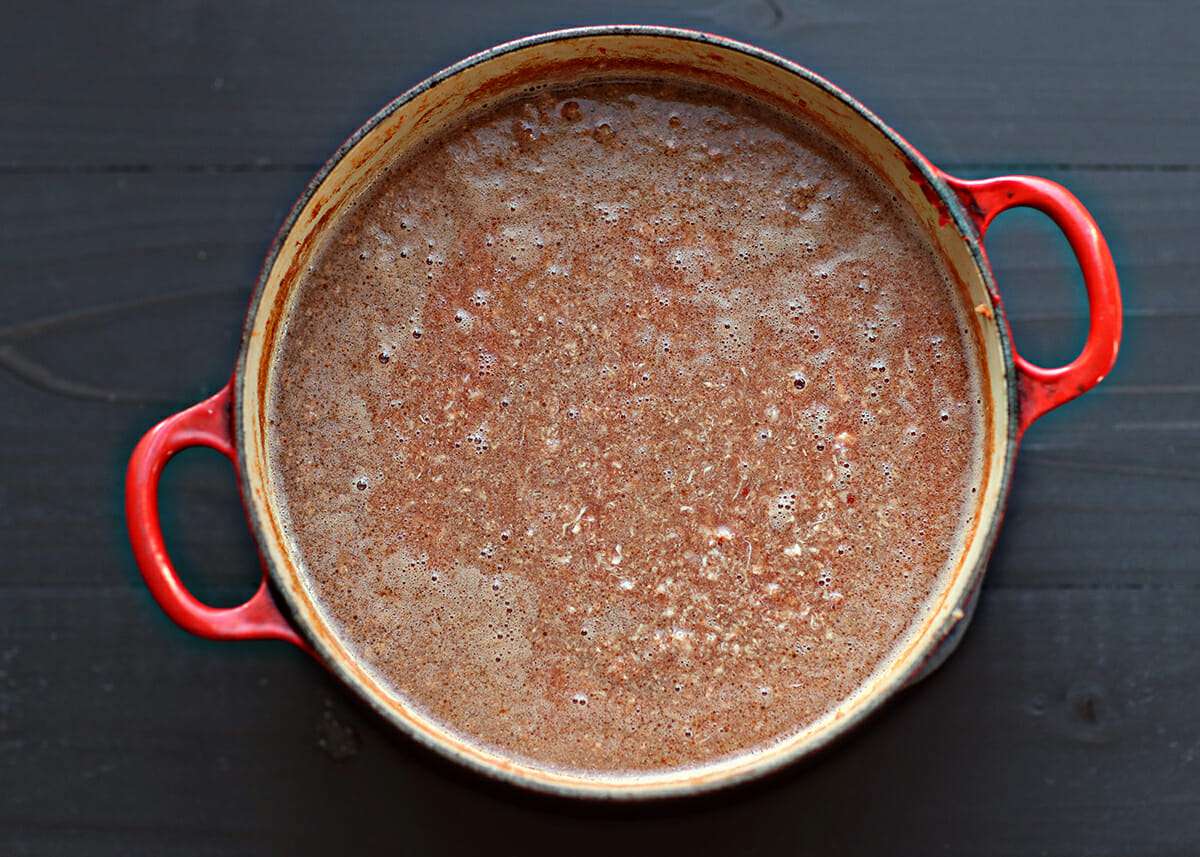 Skyline Cincinnati Chili Recipe simmer the beef and tomatoes
