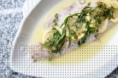 baked bluefish