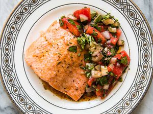 Salmon Provencal